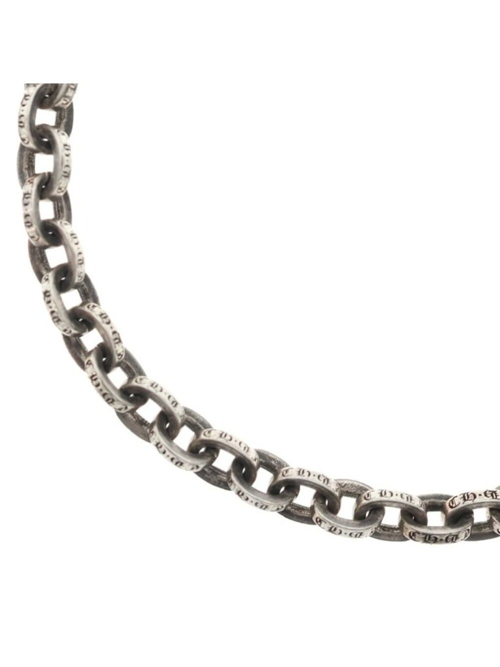Chrome Hearts Paper Chain 18 Necklace Silver